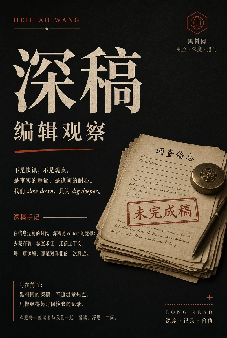 深稿栏目编辑观察主题影像